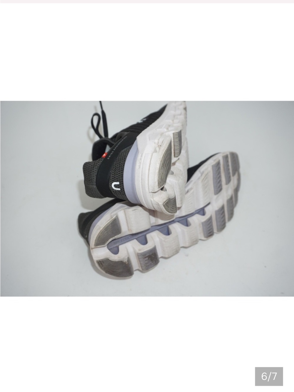 On Running Cloudswift Shoes Womens Size 8 Black Helion Road Running CloudTec - Picture 2 of 4